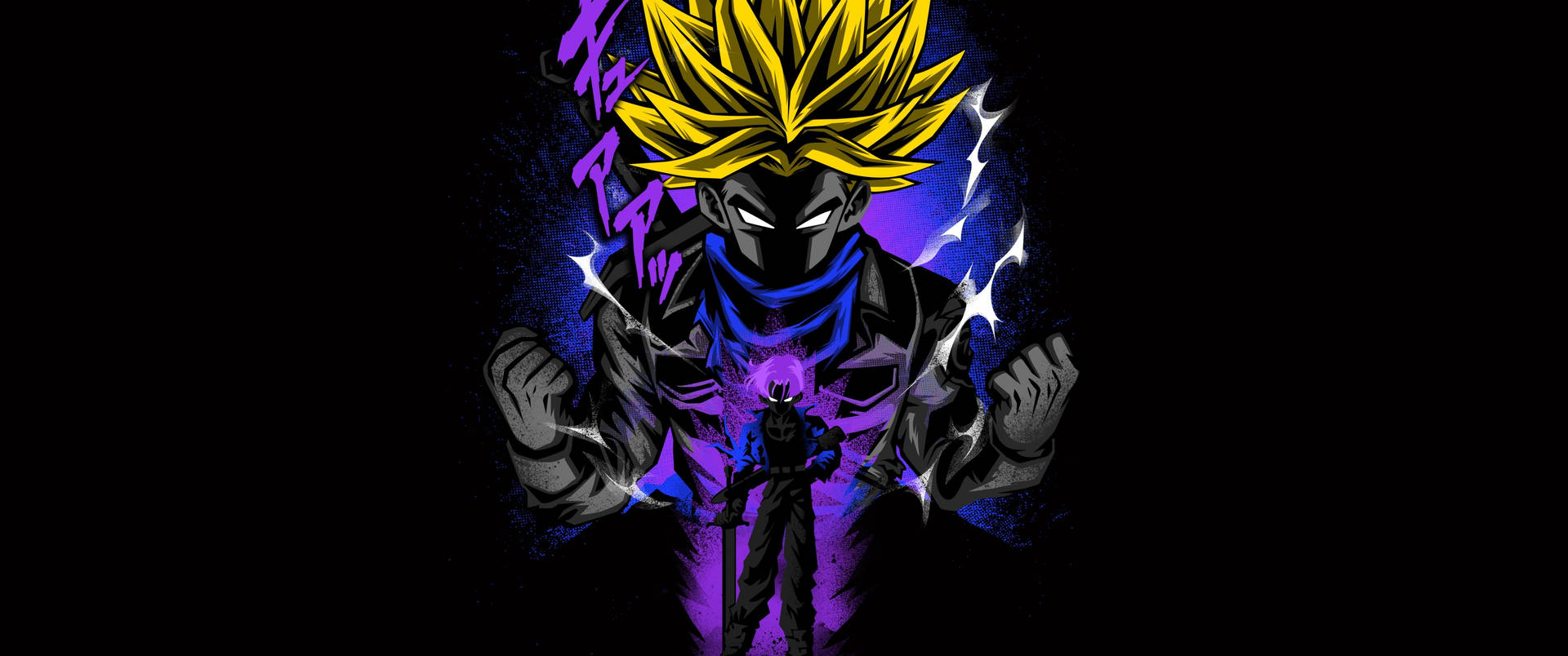 Goku4k Ultra Hd Super Saiyan Purple Aura - Goku 4k Ultra Hd Super Saiyan Lila Aura. Wallpaper