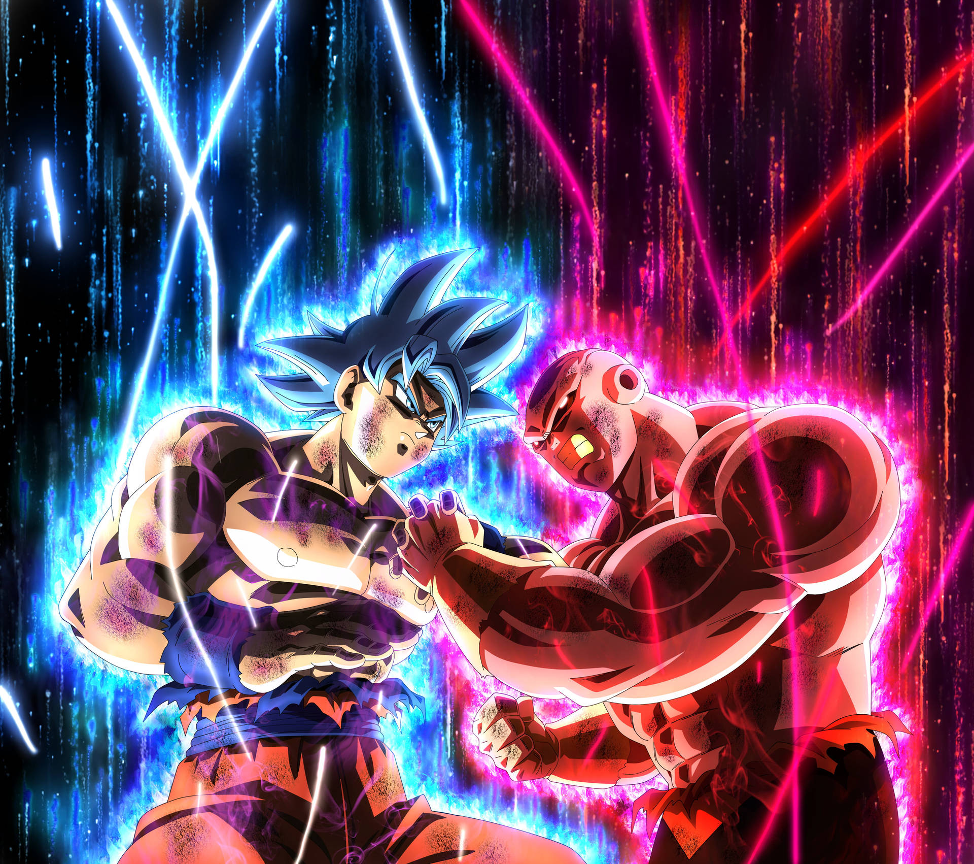 Goku And Jiren Dbz 4k Wallpaper