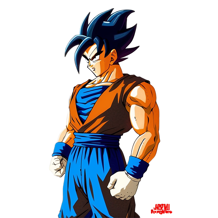 Download Goku And Vegeta Fusion Png Wdy6 | Wallpapers.com