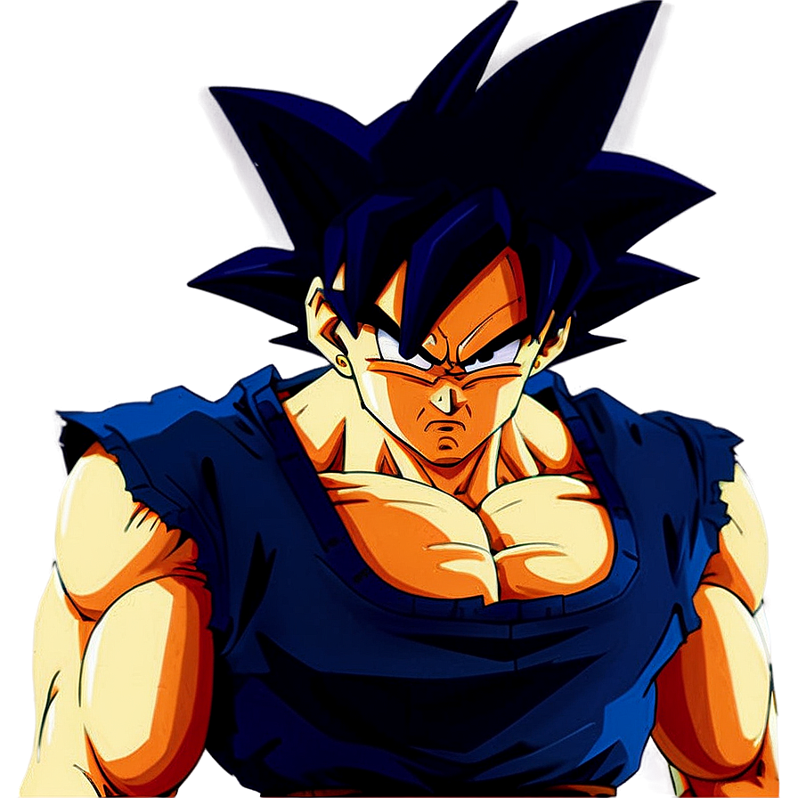 Download Goku Angry Expression Png 04292024 | Wallpapers.com