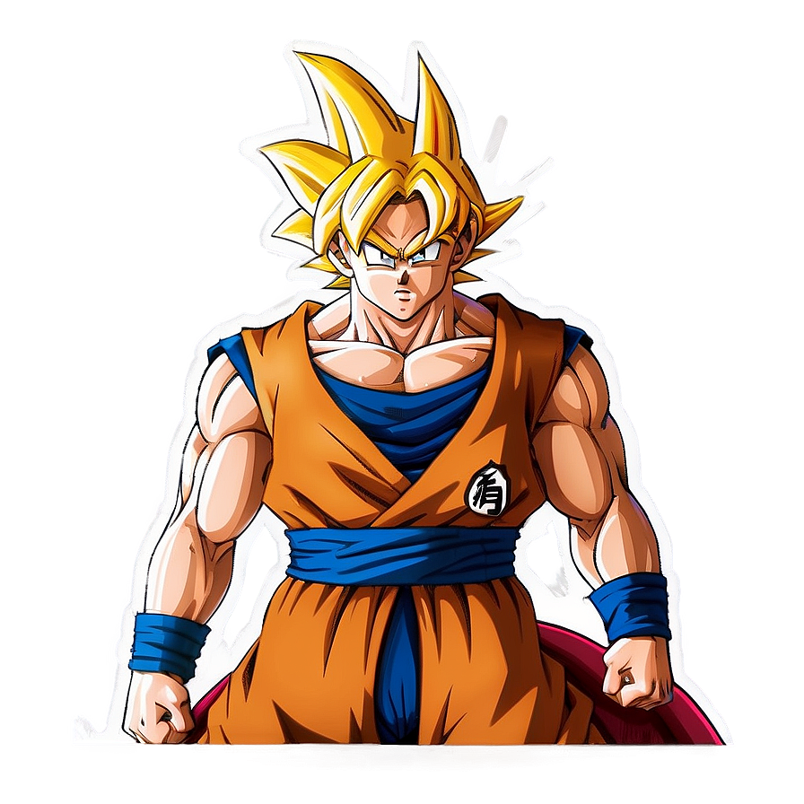 Goku Base Form With Tail Png 76 PNG