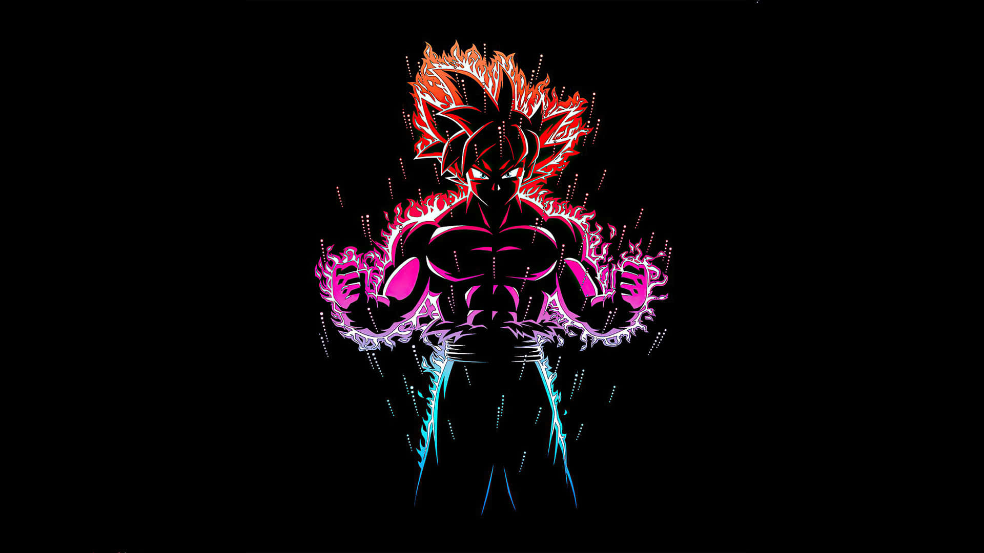 Intense Fusion of Goku Black - 4K Wallpaper