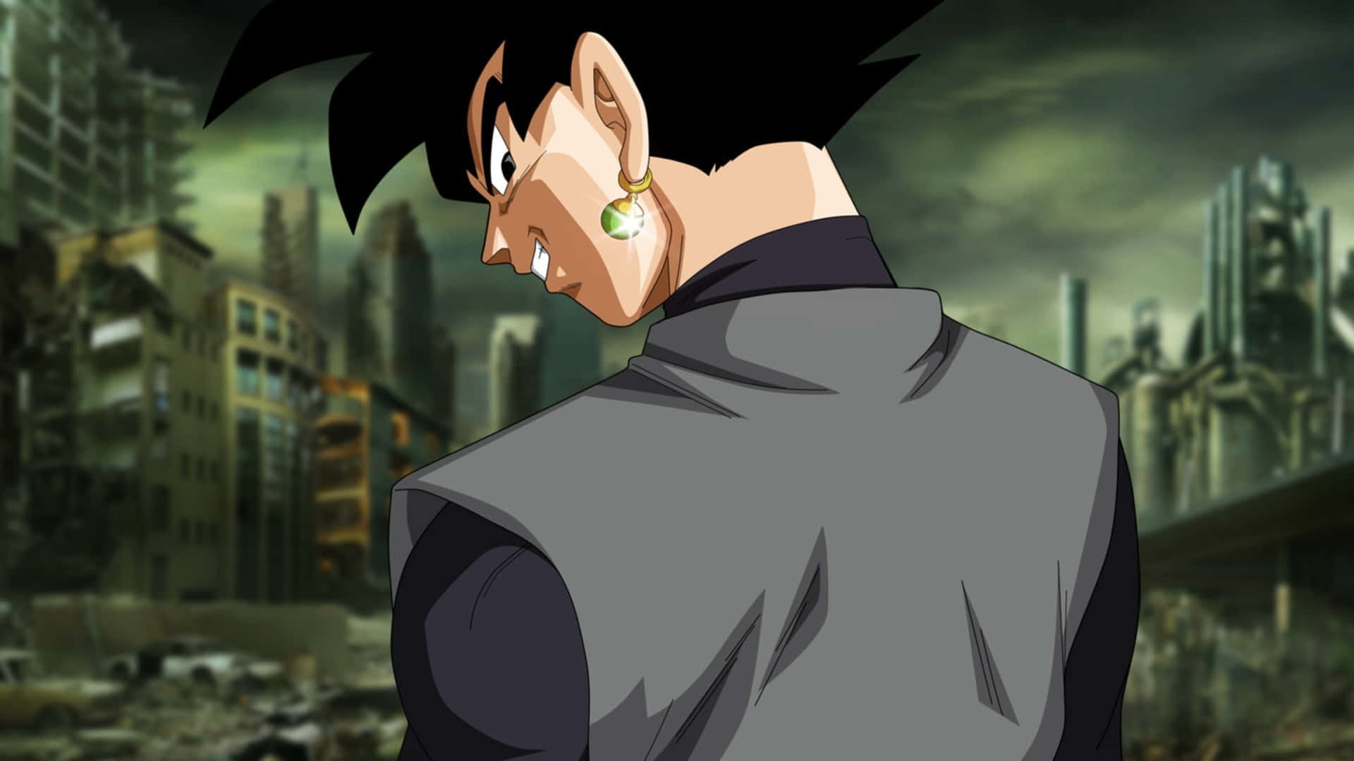 Entfesslegrenzenlose Power Mit Goku Black In 4k. Wallpaper