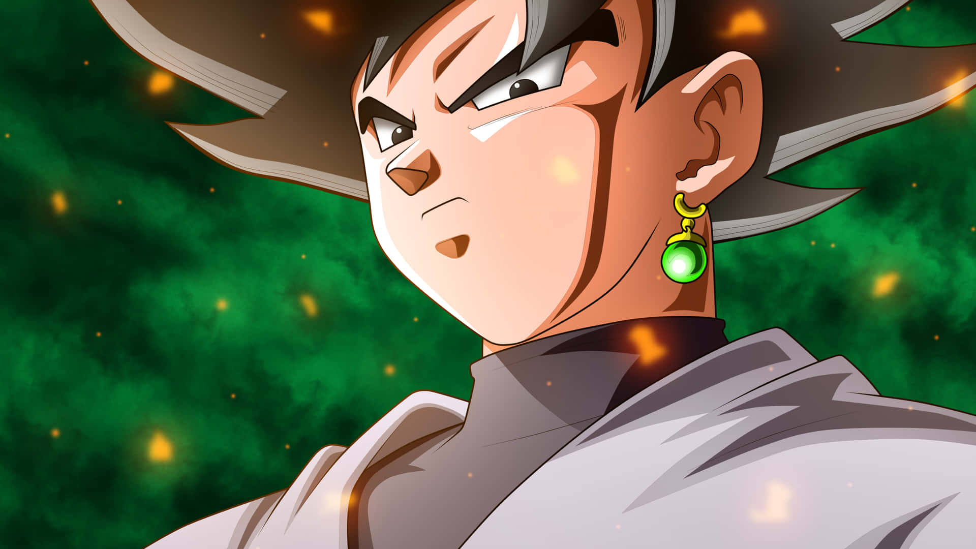 The power of Goku Black in 4K resolution Wallpaper