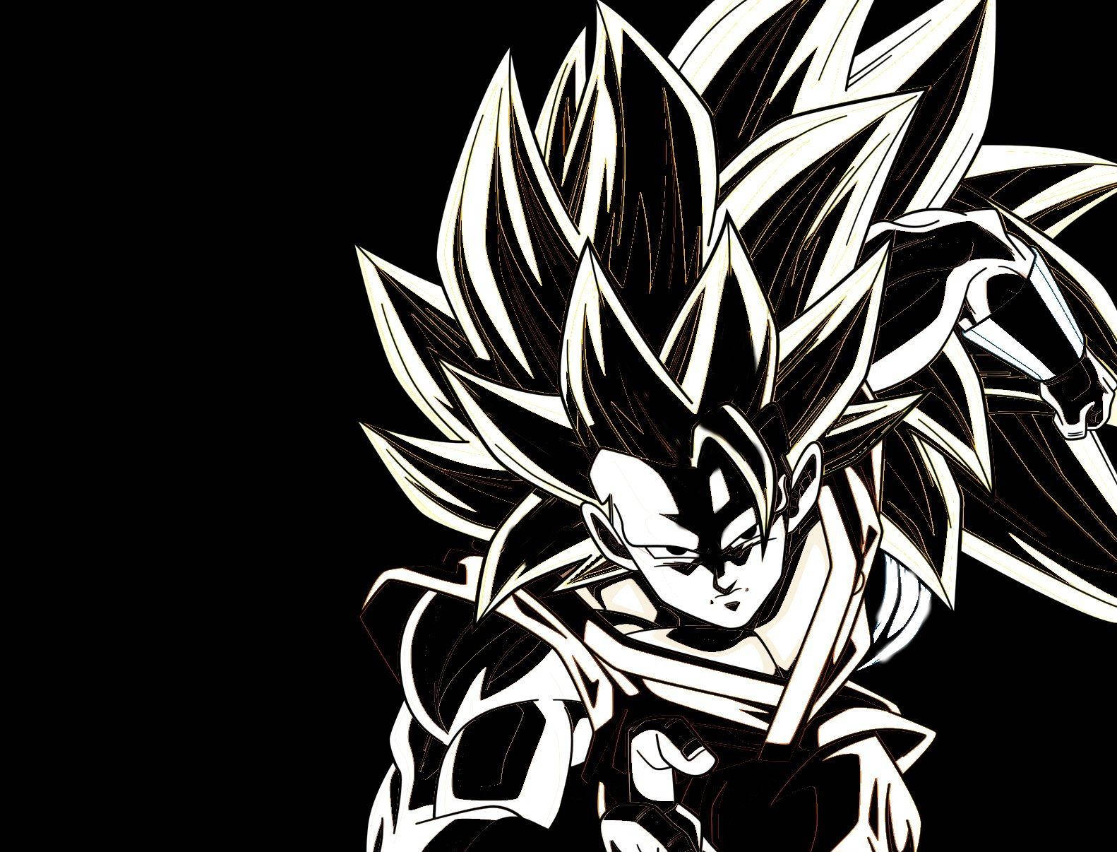 Kraften af Goku Wallpaper