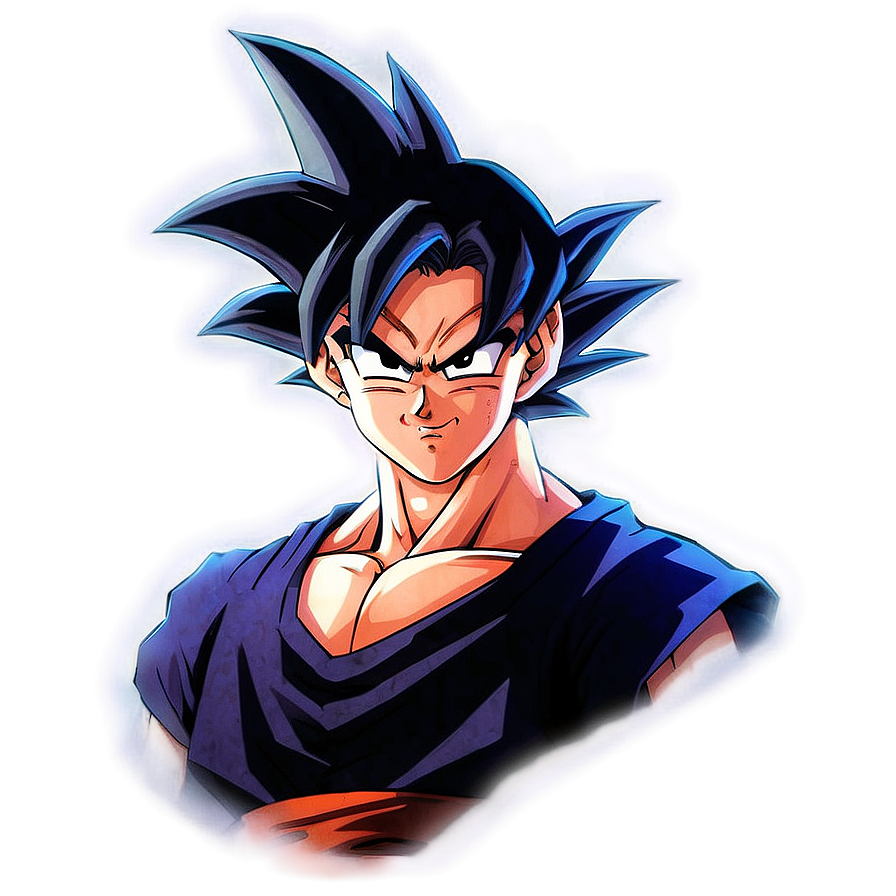 Download Goku Black Evil Grin Png Ryy | Wallpapers.com