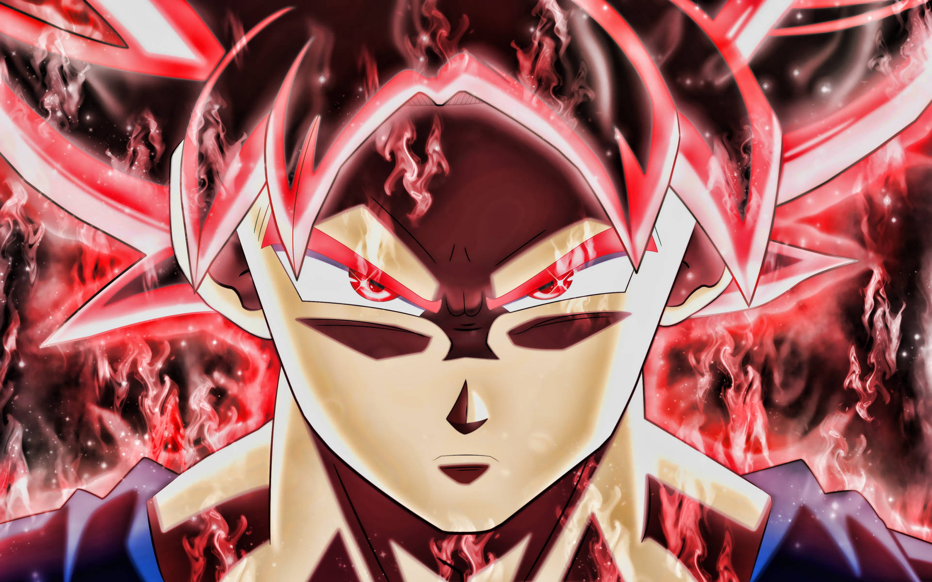Goku Black PFP Red Super Saiyan Wallpaper