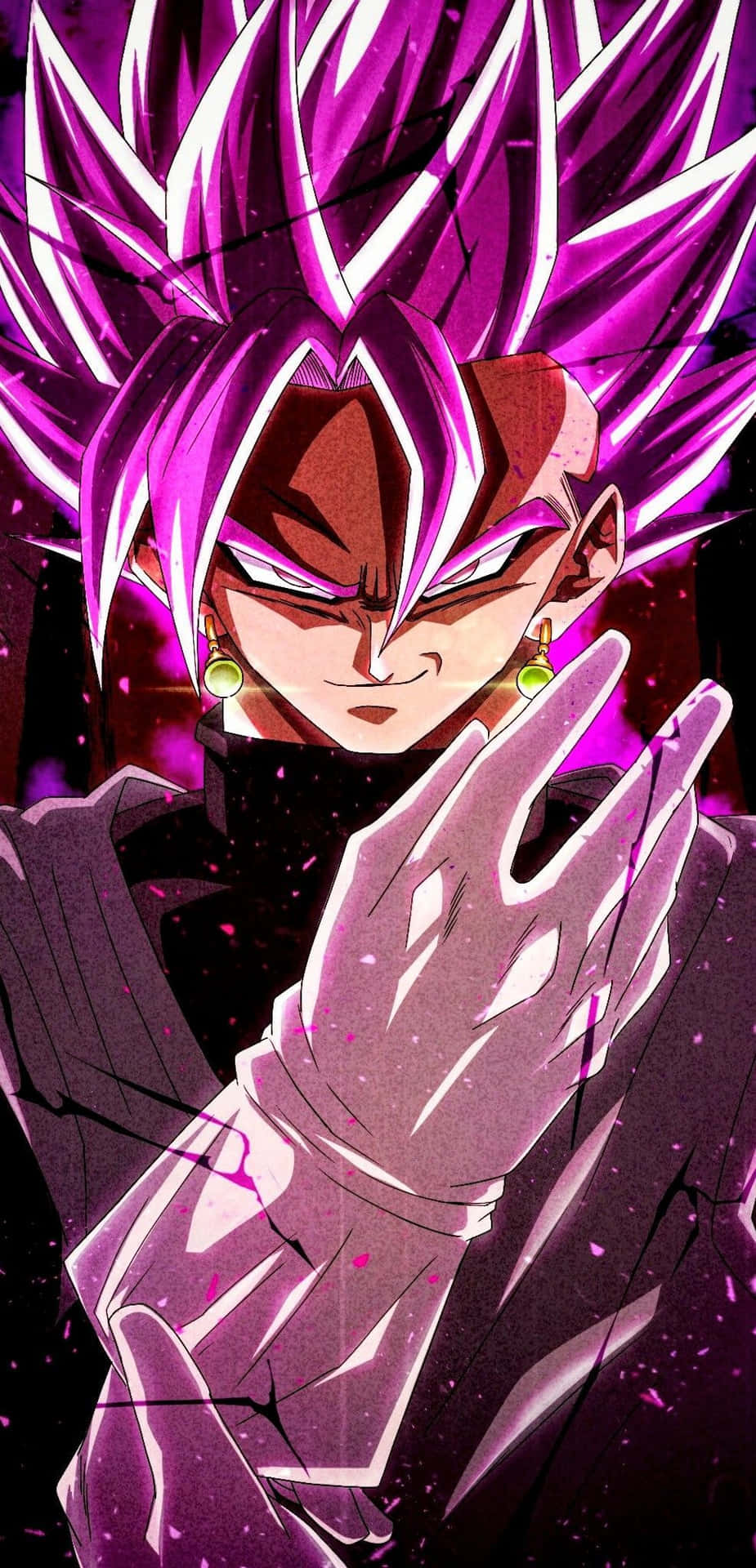 Goku Black in a battle for justice