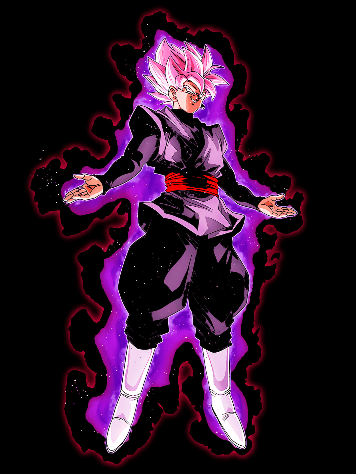 The powerful and mysterious "Goku Black" of Dragon Ball Super!