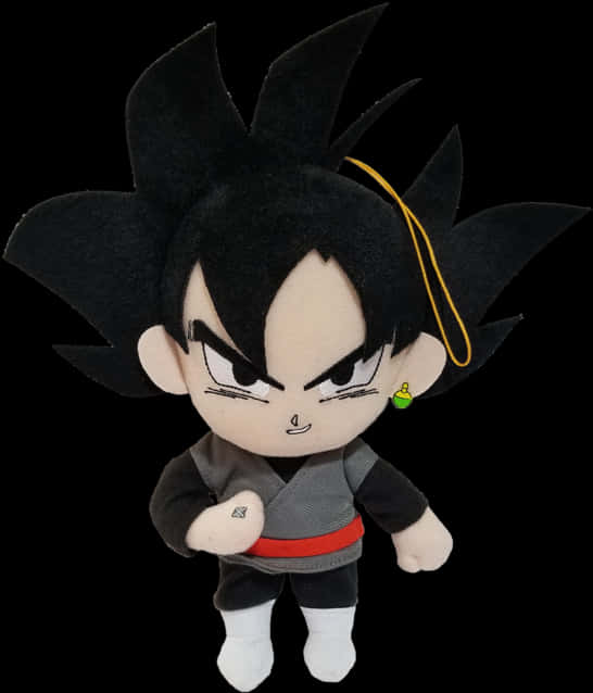 Goku Black Plush Toy PNG