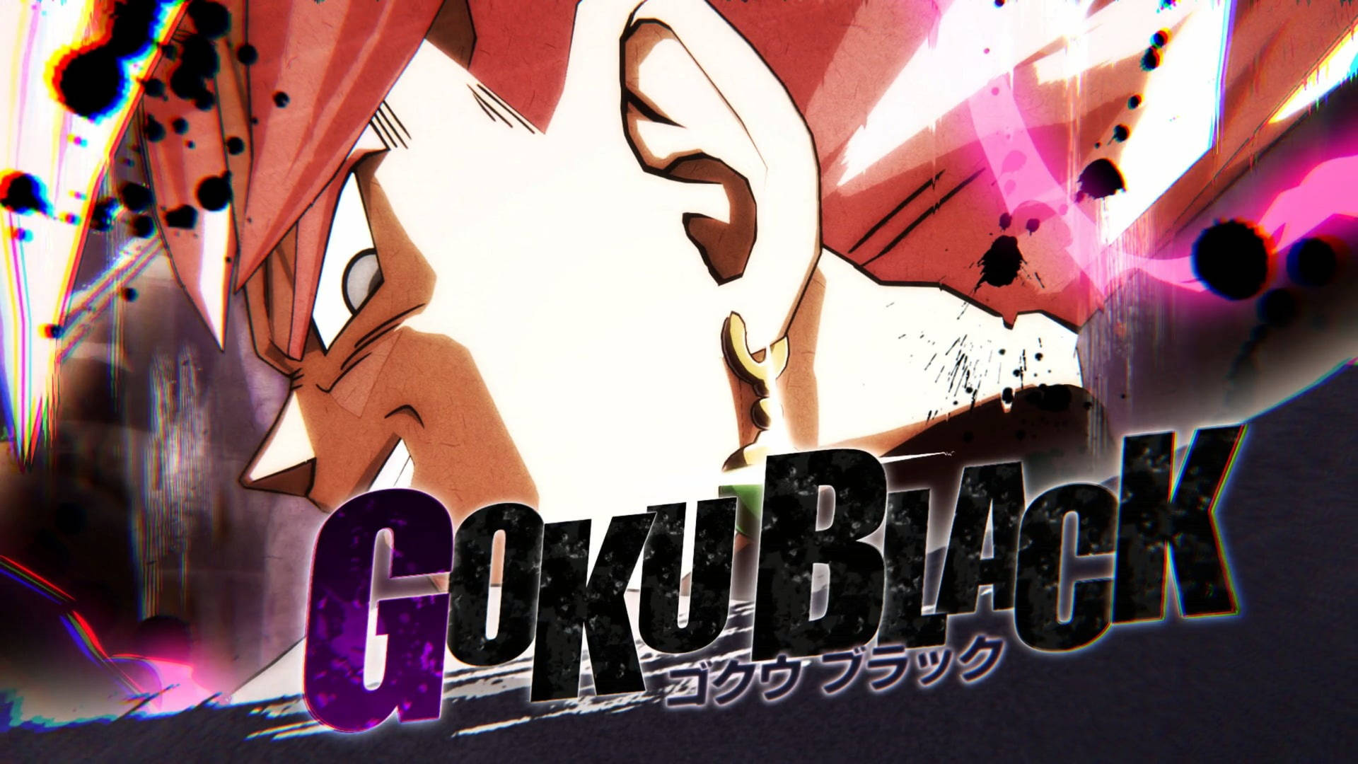 Unlock the power of Goku Black and unleash the Super Saiyan Rose! Wallpaper