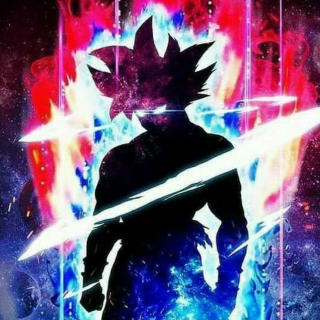 Goku Black Supreme - a powerful illustration capturing the iconic Saiyan character. Wallpaper