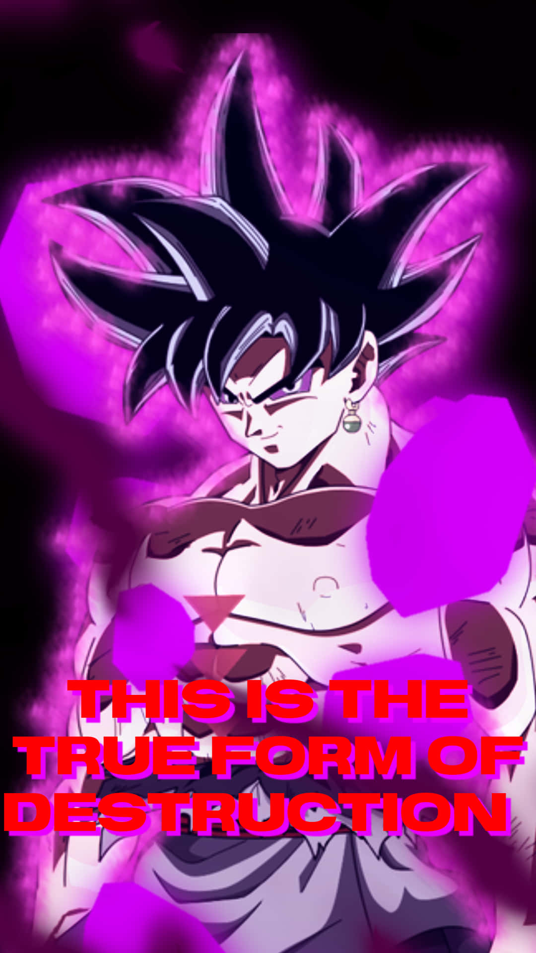"Go Ultimate With Goku Black Supreme!" Wallpaper