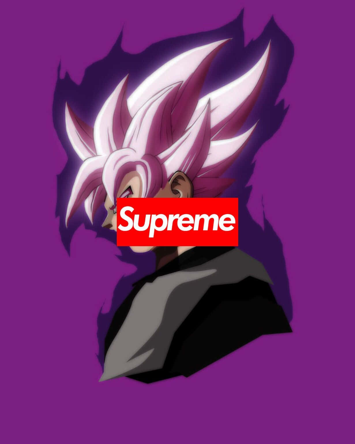 “Goku Black Supreme Ready For Battle" Wallpaper
