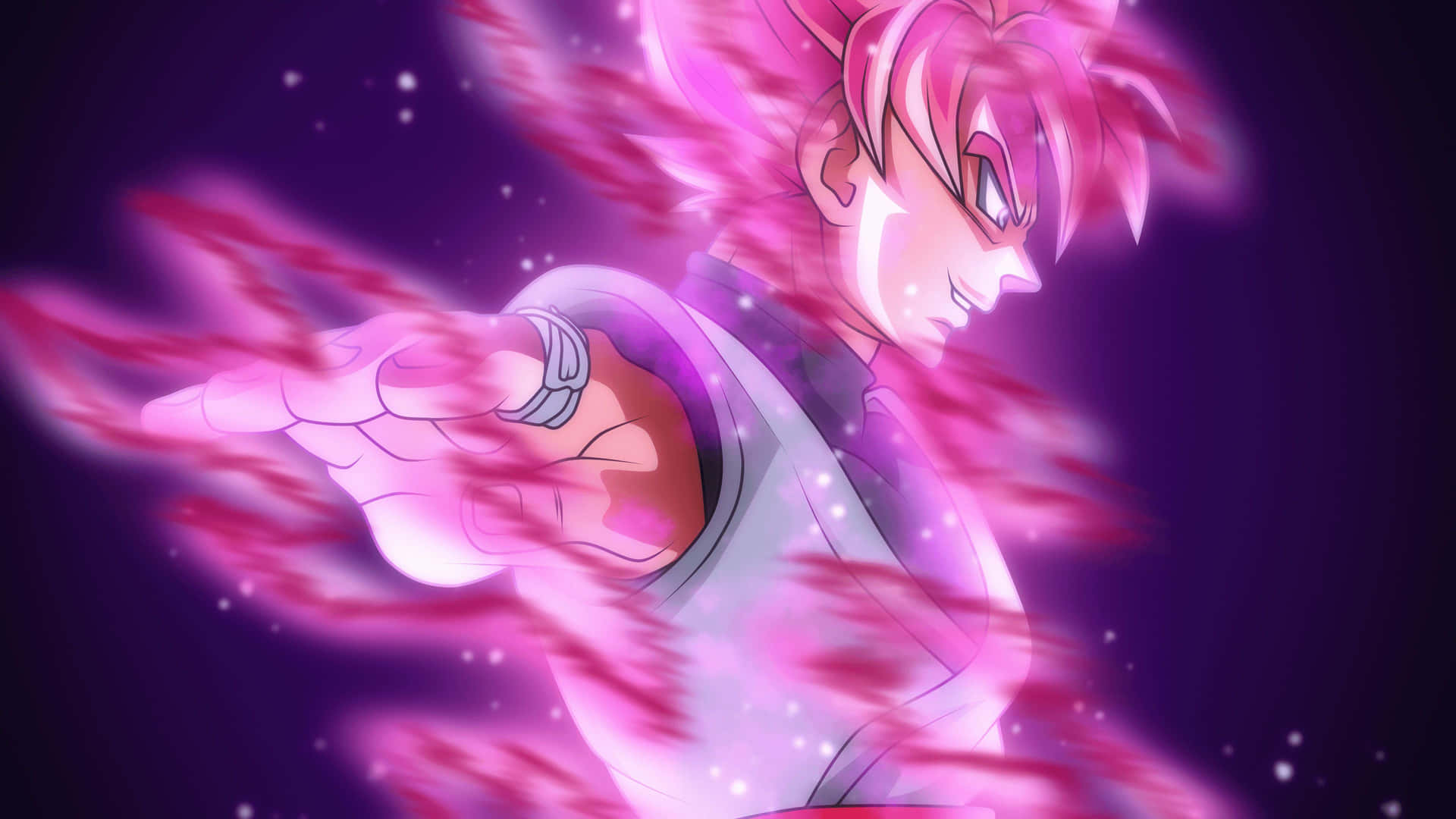Unapoderosa Imagen De Goku Black Supreme. Fondo de pantalla