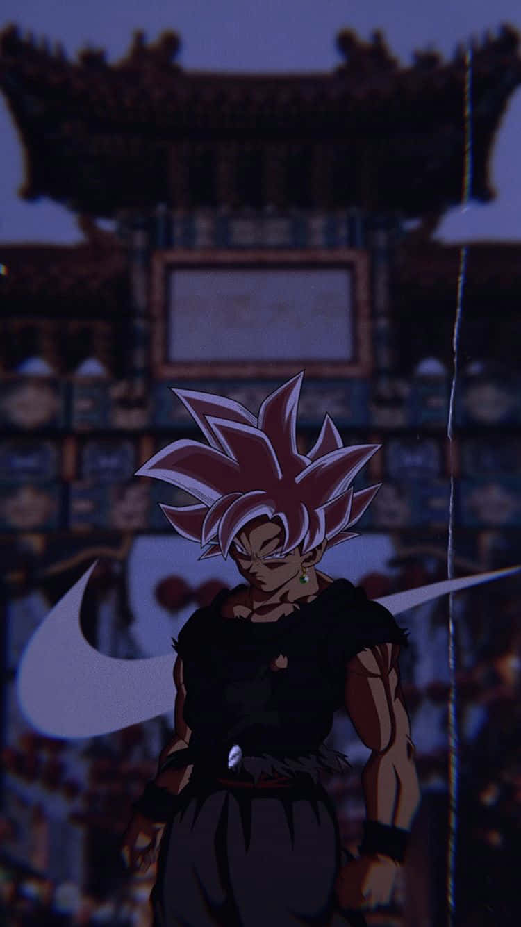 Denlegendariske Goku Black Supreme Wallpaper