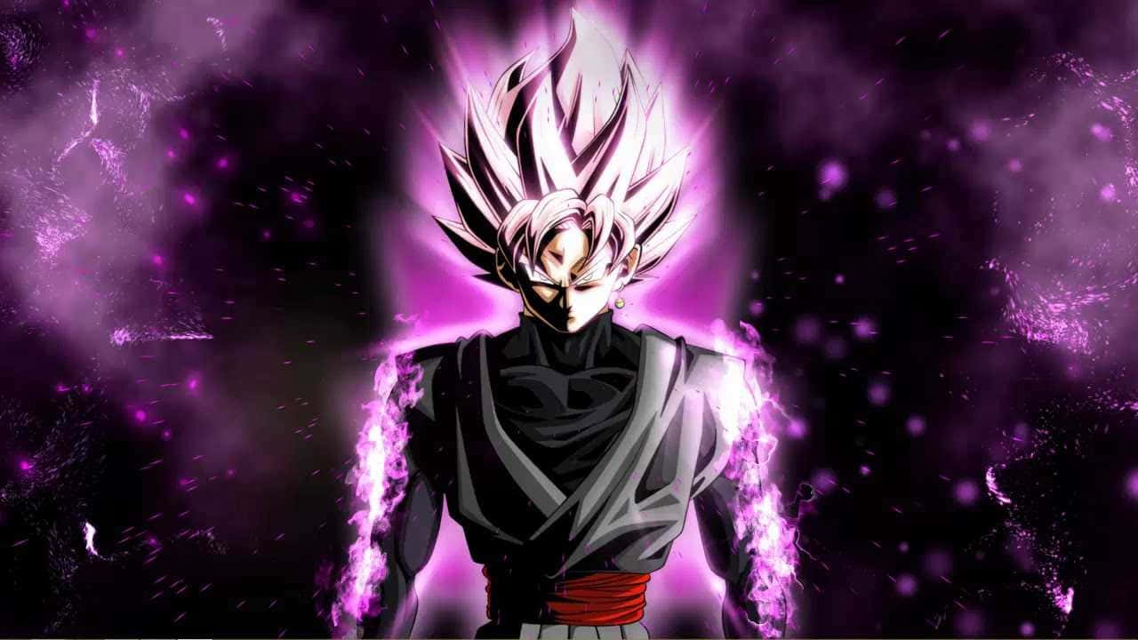 The Mysterious and All-Powerful Goku Black Supreme Wallpaper