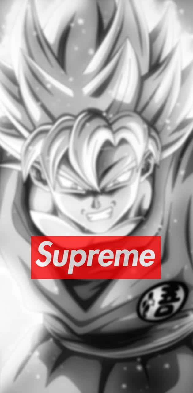 Gokublack Supreme - Die Ultimative Form Der Macht Wallpaper