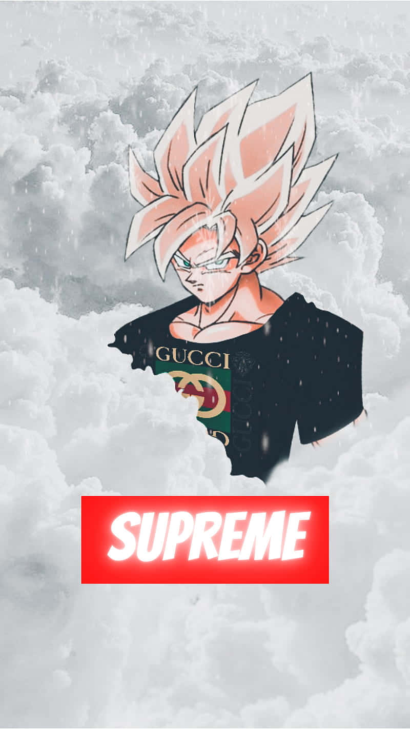 “Goku Black Supreme - The Unstoppable Force of Power” Wallpaper