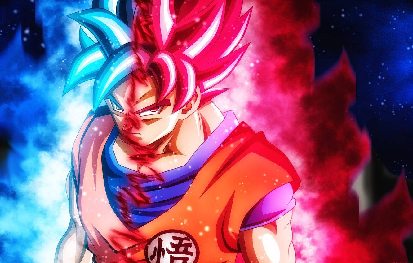 Goku blue anime dragonball kamehameha ssb super HD phone wallpaper   Peakpx