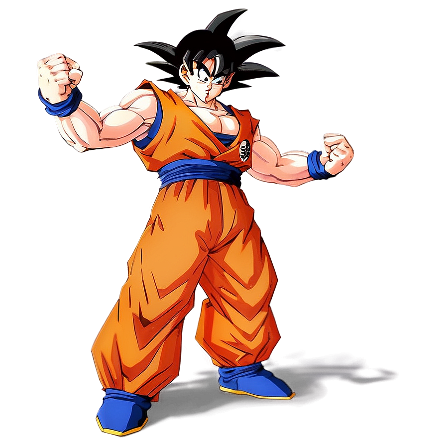 Goku Classic Stance Png 04292024 PNG
