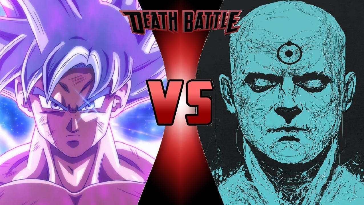 Gokucontra Doctor Manhattan En La Batalla De La Muerte Fondo de pantalla
