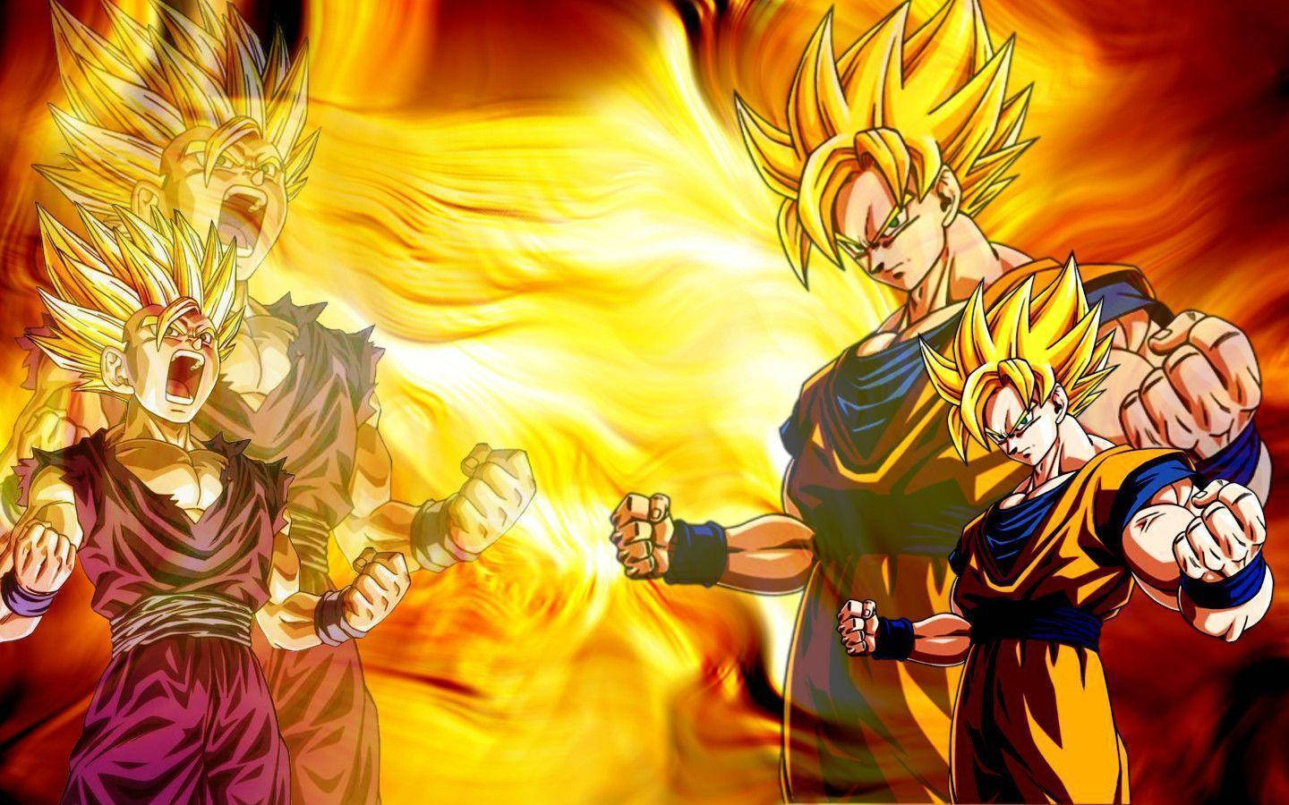 The Strength of Goku in Dragon Ball Super Wallpaper