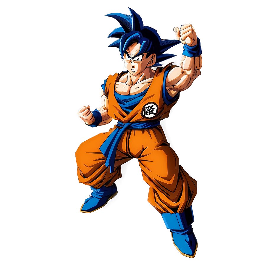 Download Goku Dragon Ball Z Pose Png 66 | Wallpapers.com