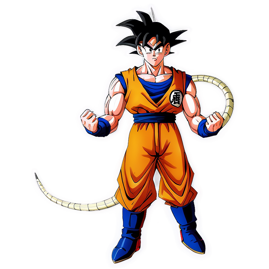 Goku Dragon Ball Z Pose Png Wwp PNG