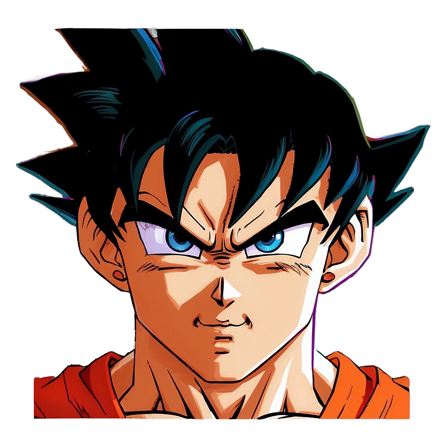 Goku Face Close Up Png 96 PNG