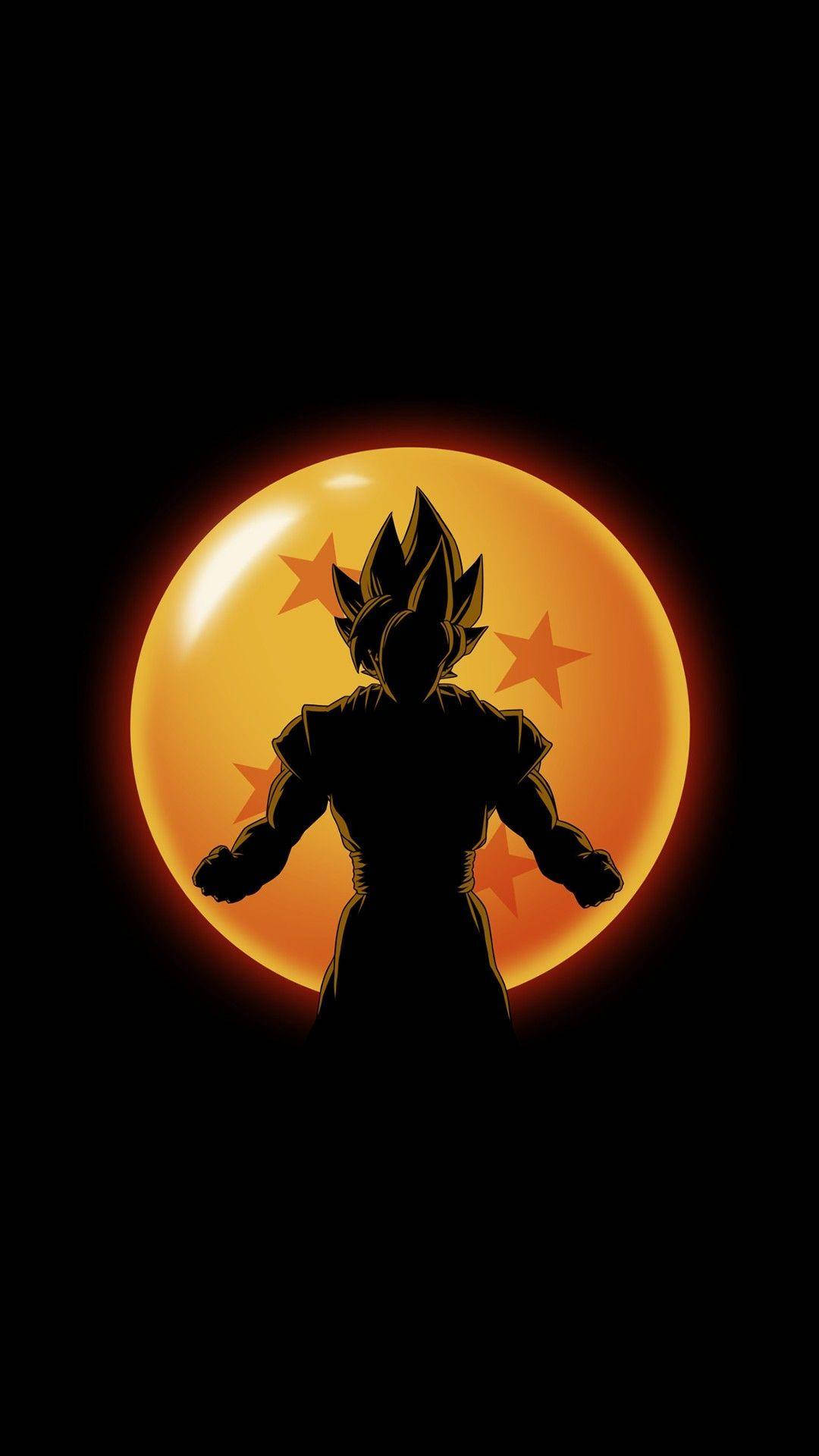Goku Four-Star Dragon Ball Z Iphone Wallpaper
