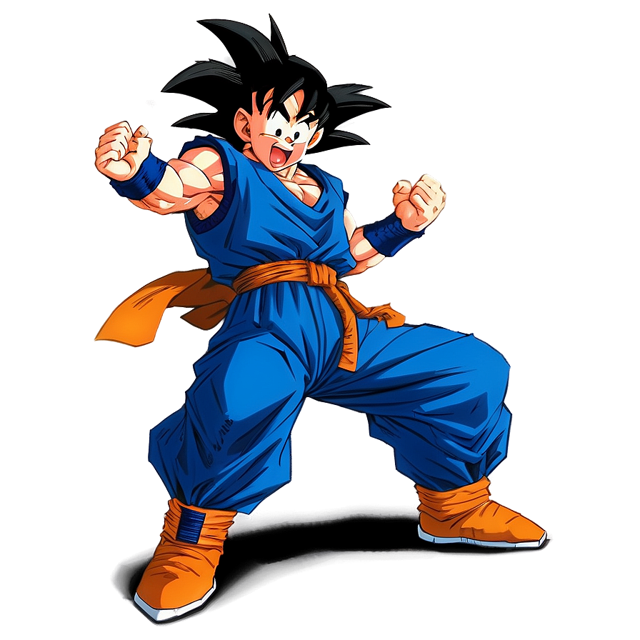 Goku Instant Transmission Pose Png Hti PNG