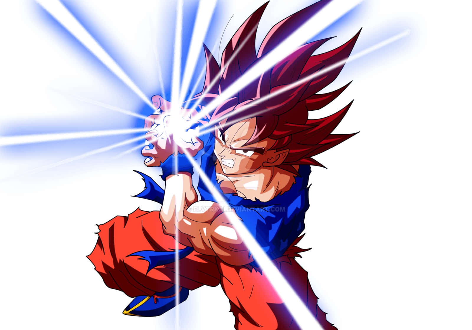 Goku SSJ Blue Kaioken, Ultra Instinct Goku transparent background