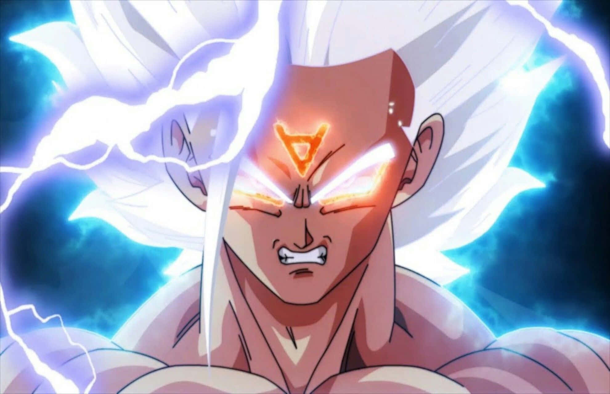 Transformaciónpoderosa De Goku: El Kaioken Fondo de pantalla