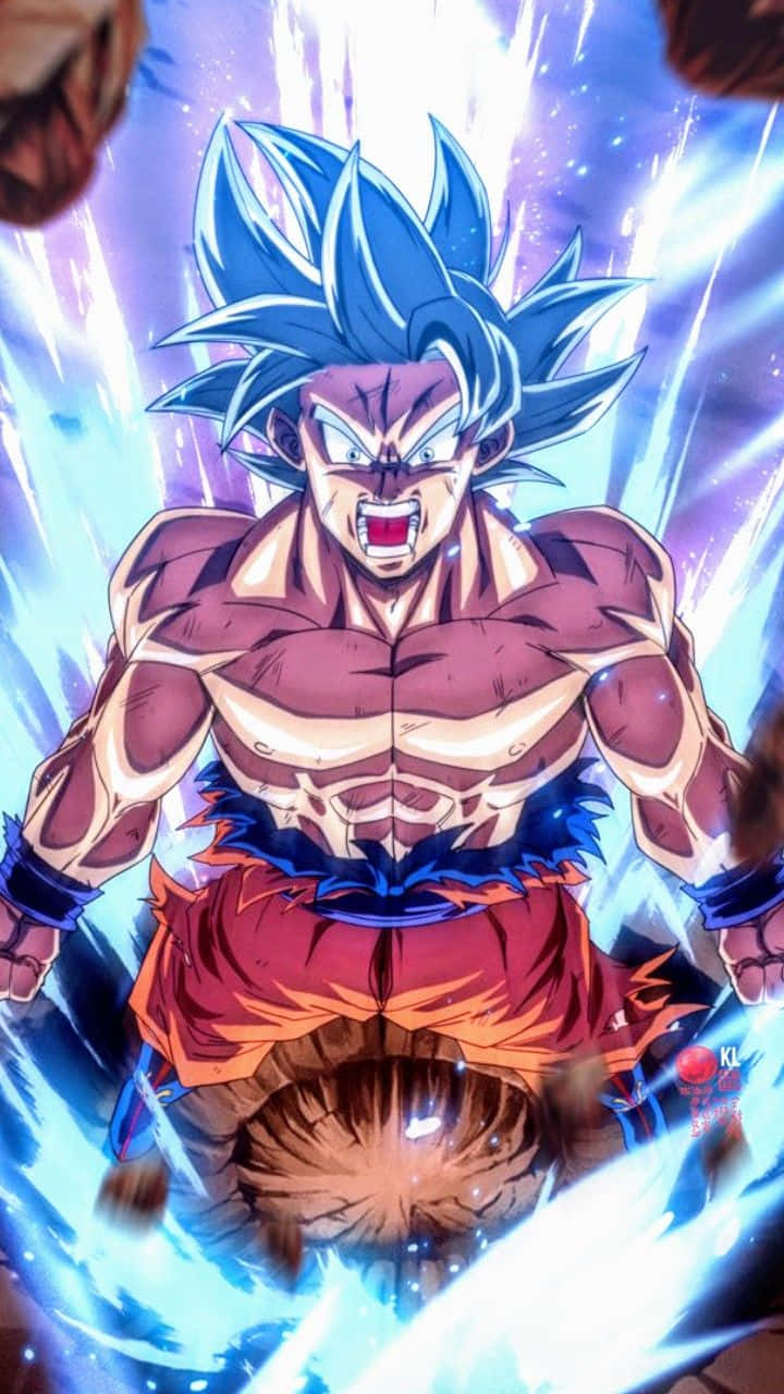 Super Saiyan Goku Unleashes His Greatest Power Wallpaper