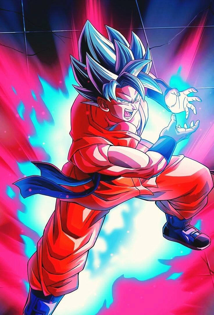 Goku (KAIOKEN) - Premium Art Print