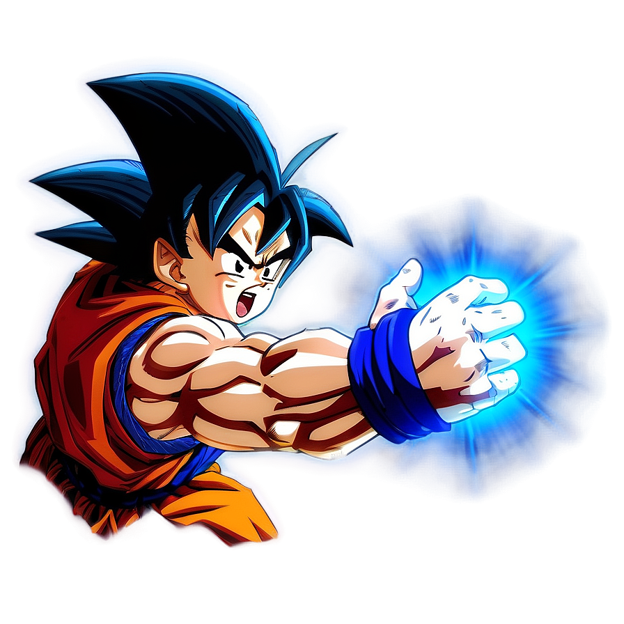 Download Goku Kamehameha Png Rot64 | Wallpapers.com