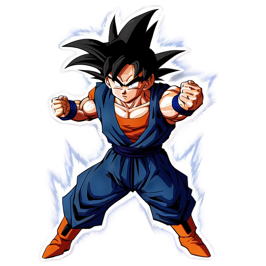 Download Goku Mastered Ultra Instinct Png Onl | Wallpapers.com