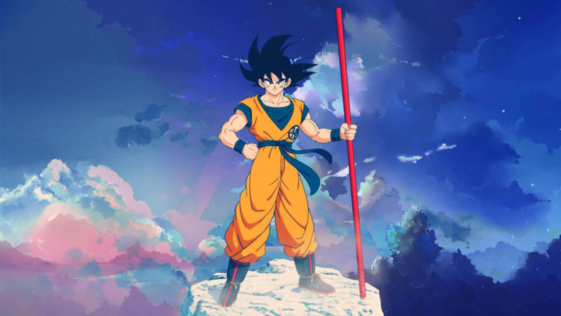 Gokuis A Character From The Anime Series Dragon Ball. He Is A Powerful Saiyan Warrior Who Protects The Earth From Various Villains. Goku Is Known For His Incredible Strength, Numerous Transformations, And Never-ending Desire To Become Stronger. With His Iconic Spiky Black Hair, Orange Gi, And Confident Smile, Goku Is Often Depicted In Action-packed Poses In Computer And Mobile Wallpapers. These Wallpapers Capture The Essence Of Goku's Epic Battles And Serve As A Source Of Inspiration For Fans Of The Series. Whether It's Goku Charging Up For A Powerful Attack Or Unleashing His Signature Move, The Kamehameha, These Wallpapers Bring The Excitement And Energy Of The Dragon Ball Universe To Your Device. Wallpaper