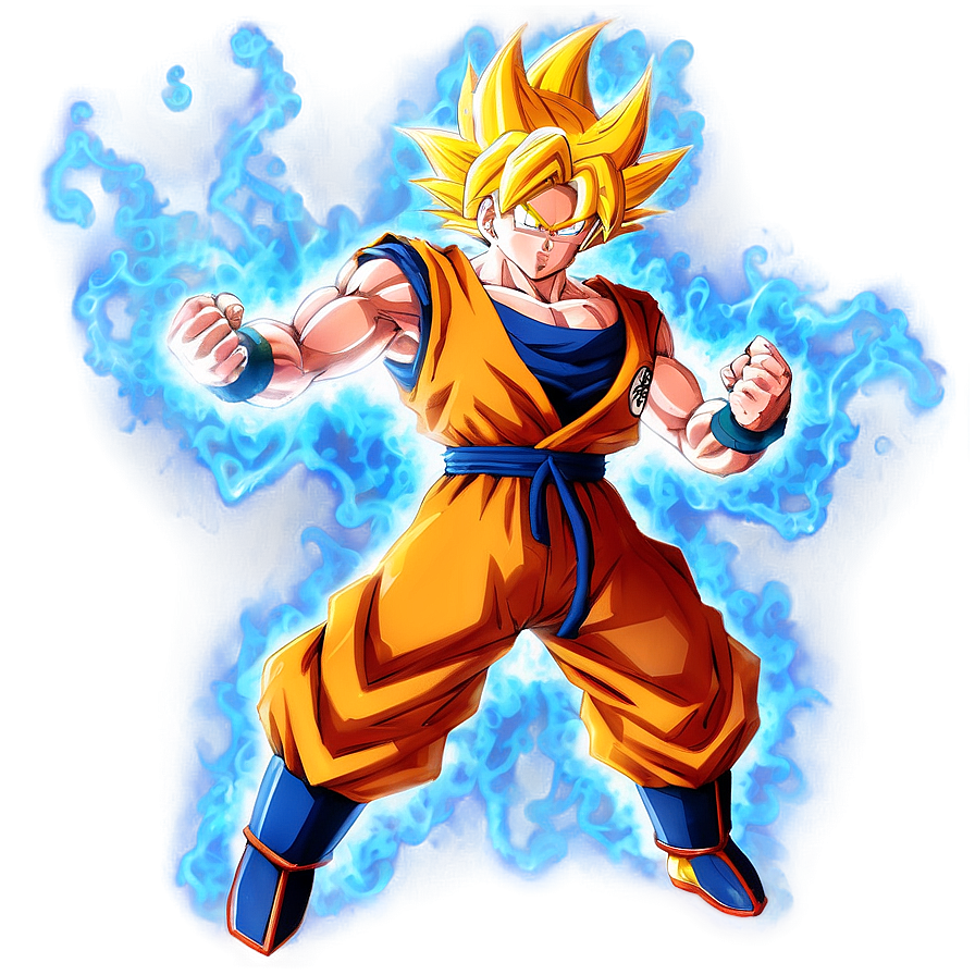 Goku Powered Up Aura Png 93 PNG