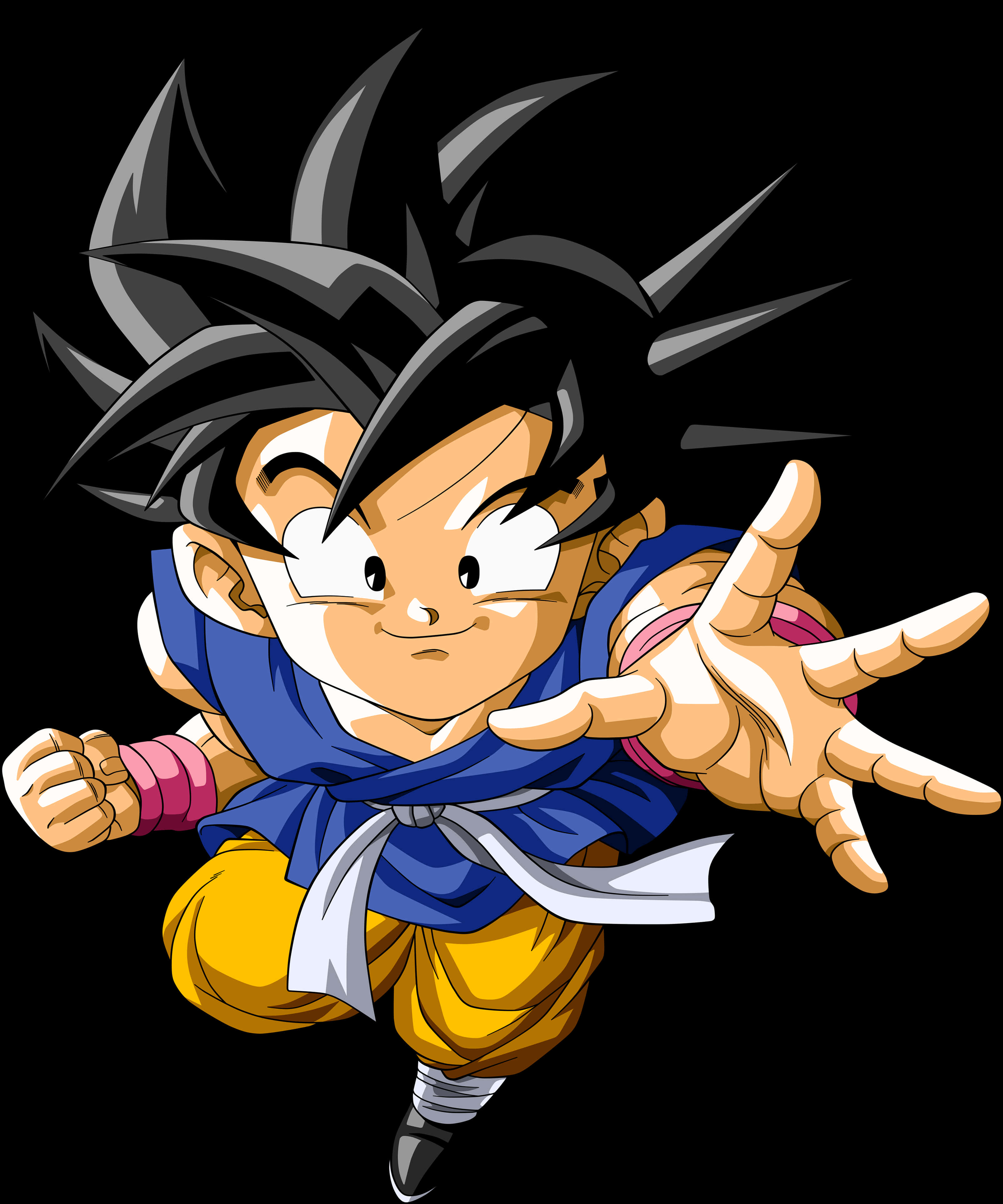 Download Goku Readyfor Action | Wallpaperscom