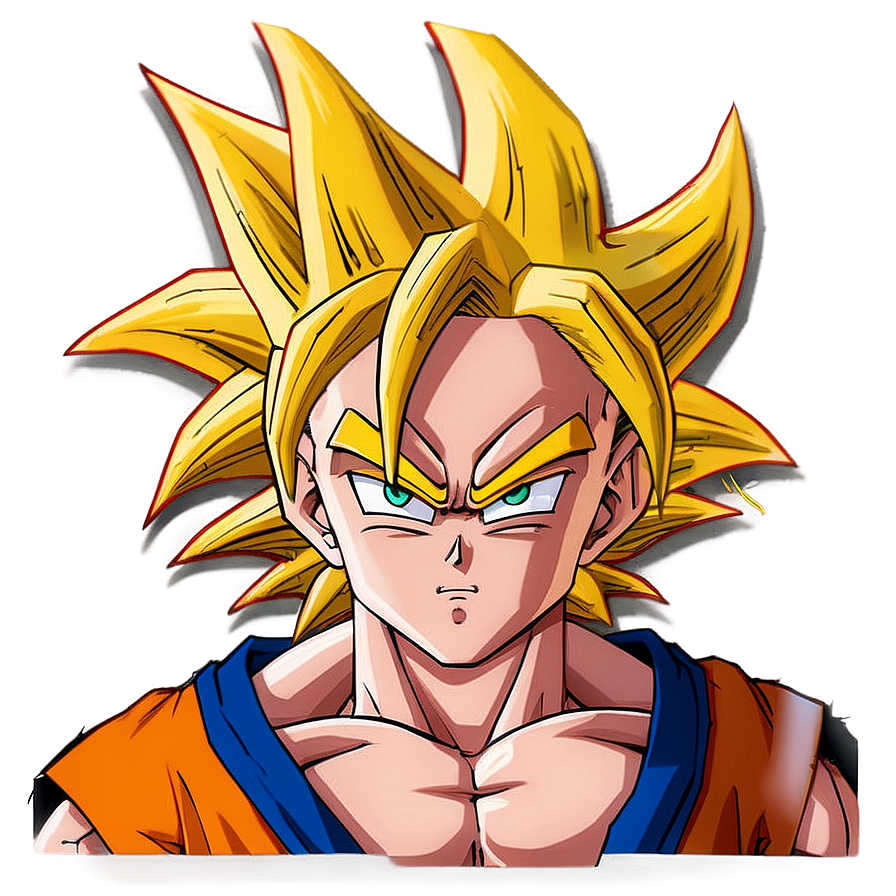 Goku's Ssj3 Hair Unleashed Png 63 PNG