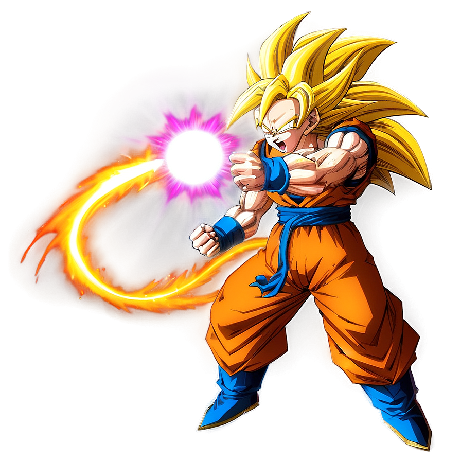 Goku's Ssj3 Ultimate Power Png 29 PNG