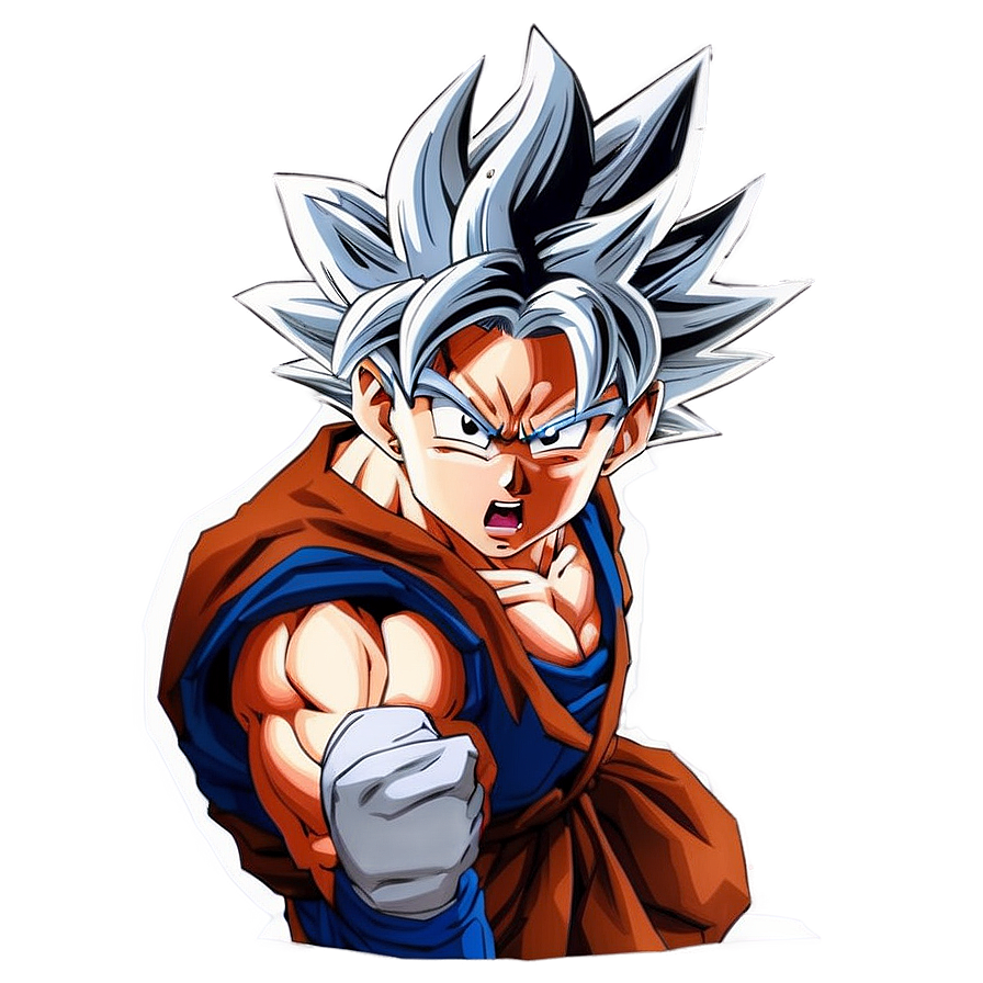 Goku's Ultra Instinct Awakening Png 40 PNG