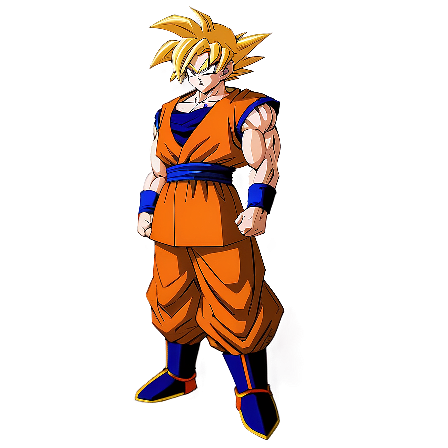 Download Goku Saiyan Saga Outfit Png 04292024 | Wallpapers.com