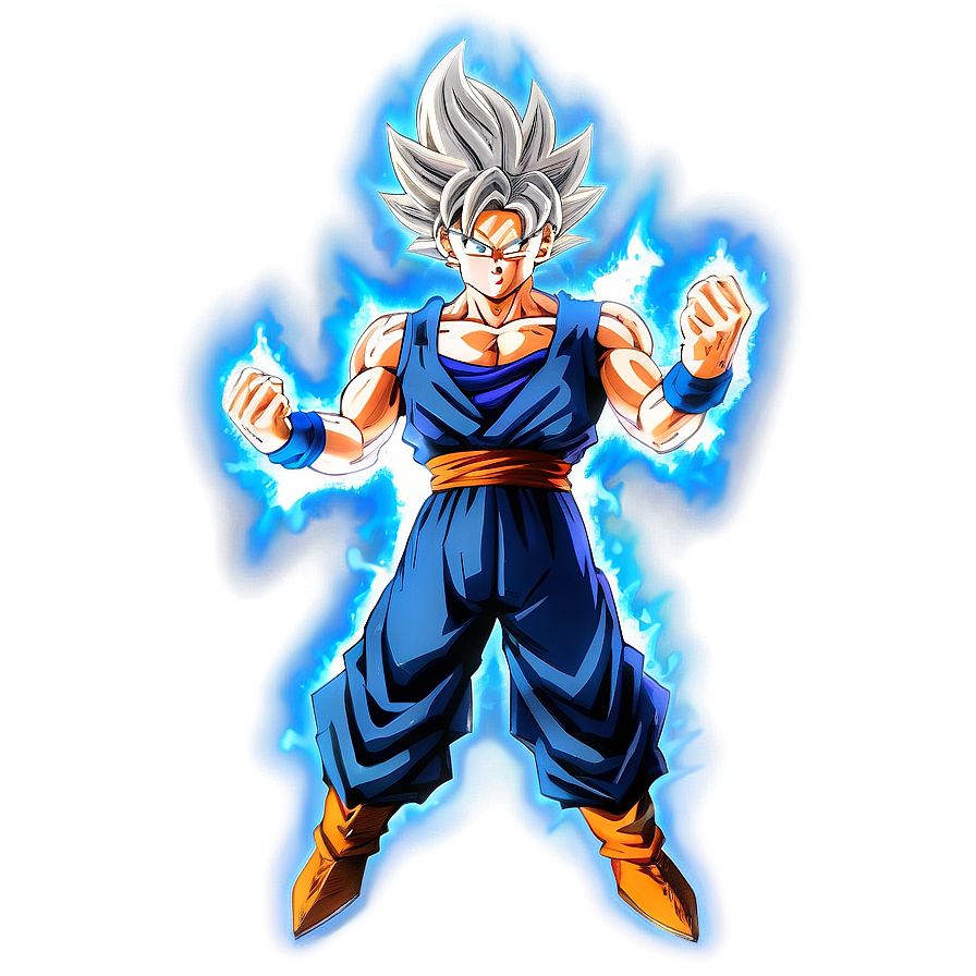 Goku Silver Ultra Instinct Png Fdd PNG