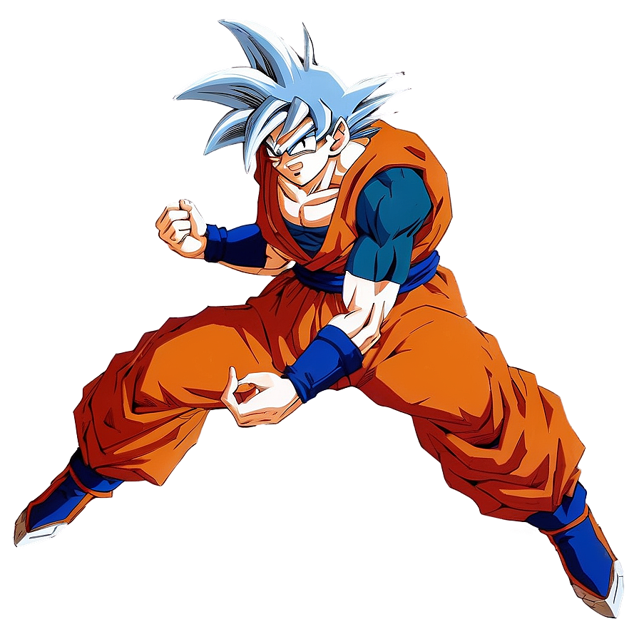 Goku Silver Ultra Instinct Png Rcu37 PNG