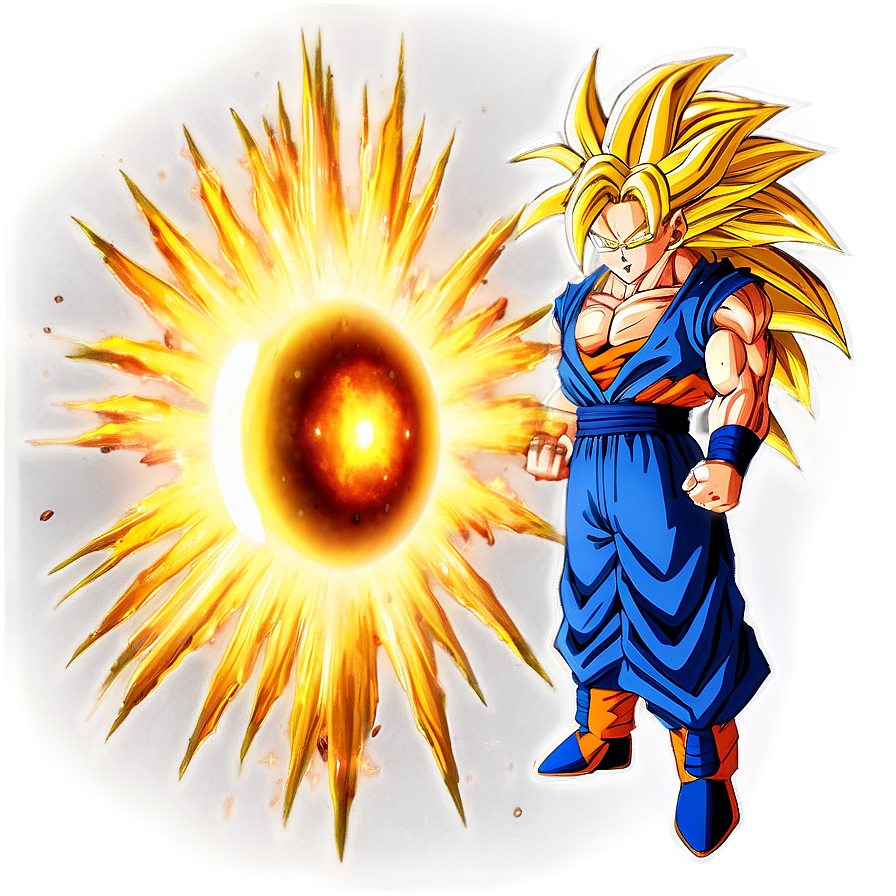Goku Ssj3 In A Powerful Aura Png 72 PNG