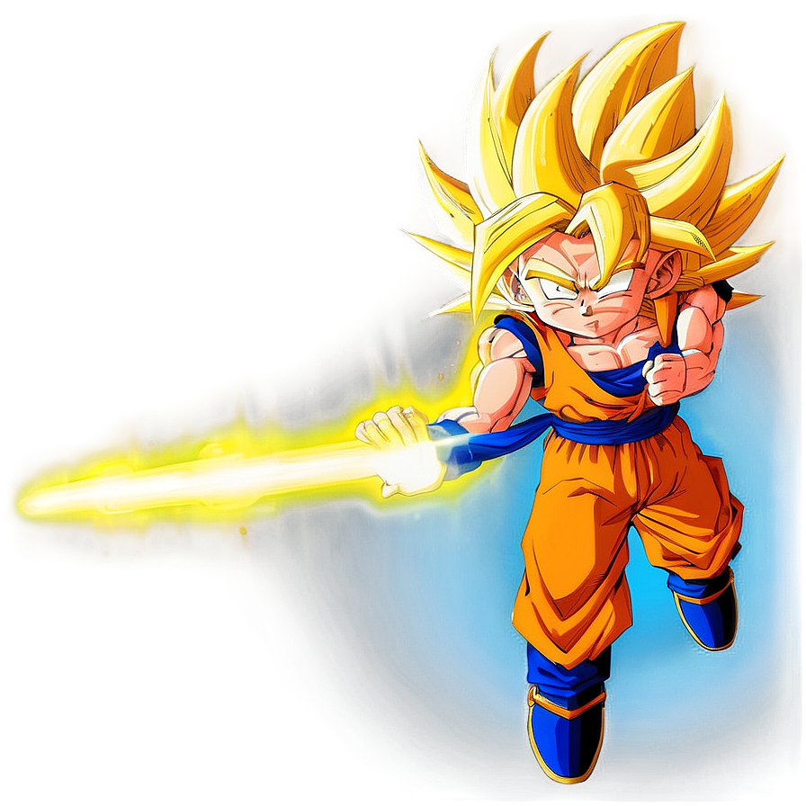 Goku Ssj3 With Energy Sphere Png 30 PNG
