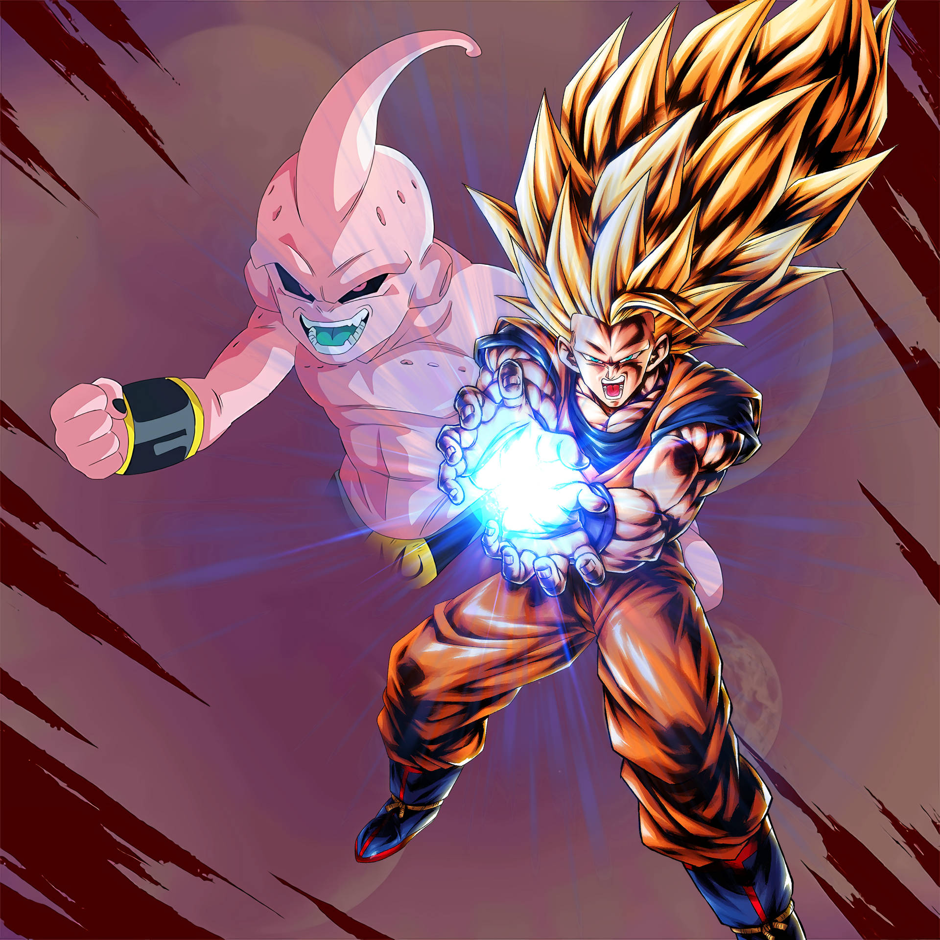 Goku Transforms Into Super Saiyan 3 Wallpaper